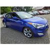 Image 9 : DUNCAN - 2012 HYUNDAI VELOSTER BLUE  194610 KMS - D042784