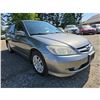 Image 5 : DUNCAN - 2005 HONDA CIVIC GREY 333568 KMS - D047817