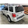 Image 21 : PARKSVILLE - 2011 FORD ESCAPE WHITE 200982 KMS - BB68723