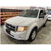 Image 3 : PARKSVILLE - 2011 FORD ESCAPE WHITE 200982 KMS - BB68723