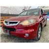 Image 2 : PARKSVILLE - 2007 ACURA RDX RED 218335 KMS - D802592