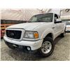 Image 1 : PARKSVILLE - 2008 FORD RANGER WHITE 165455 KMS - DA55308