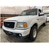 Image 2 : PARKSVILLE - 2008 FORD RANGER WHITE 165455 KMS - DA55308