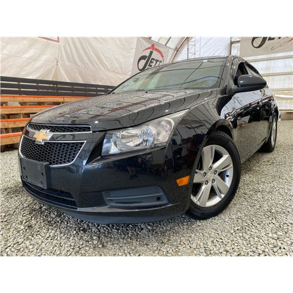 PARKSVILLE - 2014 CHEVROLET CRUZE BLACK 146069 KMS - B101153