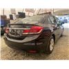 Image 14 : PARKSVILLE - 2013 HONDA CIVIC BLACK 188310 KMS - B015921