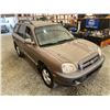Image 10 : PARKSVILLE - 2005 HYUNDAI SANTA FE BROWN 310751 KMS - B939508