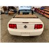 Image 19 : PARKSVILLE - 2007 FORD MUSTANG WHITE 174805 KMS - D267925A