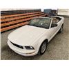 Image 4 : PARKSVILLE - 2007 FORD MUSTANG WHITE 174805 KMS - D267925A