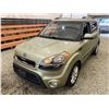 Image 3 : PARKSVILLE - 2013 KIA SOUL GREEN 207100 KMS - B631687