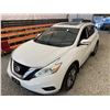 Image 4 : PARKSVILLE - 2016 NISSAN MURANO WHITE 205720 KMS - J142022