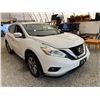 Image 9 : PARKSVILLE - 2016 NISSAN MURANO WHITE 205720 KMS - J142022