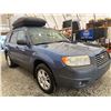 Image 8 : PARKSVILLE - 2007 SUBARU FORESTER BLUE 254912 KMS - P725790