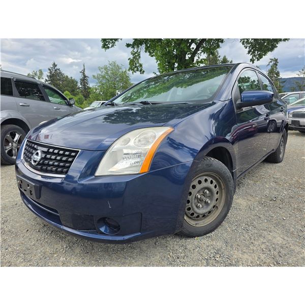 DUNCAN - 2008 NISSAN SENTRA BLUE 176435 KMS - D609195