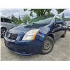 Image 1 : DUNCAN - 2008 NISSAN SENTRA BLUE 176435 KMS - D609195