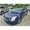 Image 2 : DUNCAN - 2008 NISSAN SENTRA BLUE 176435 KMS - D609195