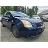 Image 5 : DUNCAN - 2008 NISSAN SENTRA BLUE 176435 KMS - D609195