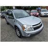 Image 6 : DUNCAN - 2006 CHEVROLET EQUINOX SILVER  243406 KMS - B031702