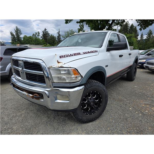 DUNCAN - 2012 DODGE RAM WHITE 355312 KMS - P112892