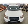 Image 7 : PARKSVILLE - 2009 HYUNDAI SANTA FE WHITE 215503 KMS - D313601A
