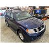 Image 10 : PARKSVILLE - 2008 NISSAN PATHFINDER BLUE 206100 KMS - J656199A