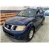 Image 3 : PARKSVILLE - 2008 NISSAN PATHFINDER BLUE 206100 KMS - J656199A