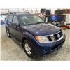 Image 9 : PARKSVILLE - 2008 NISSAN PATHFINDER BLUE 206100 KMS - J656199A