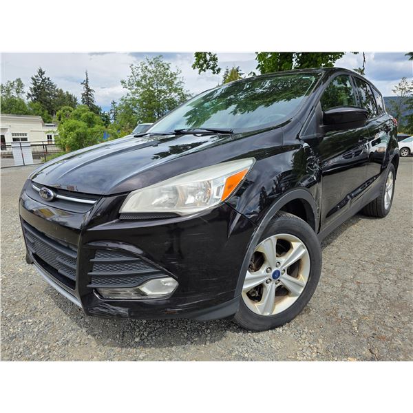 DUNCAN - 2013 FORD ESCAPE BLACK  141628 KMS - DD44070