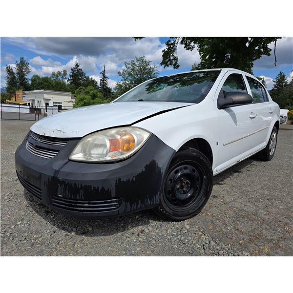 DUNCAN - 2008 CHEVROLET COBALT WHITE 183223 KMS - D299811