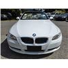 Image 3 : DUNCAN - 2008 BMW 328I WHITE 107660 KMS - D152948