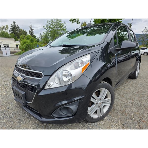 DUNCAN - 2015 CHEVROLET SPARK BLACK  193059 KMS - J771639B