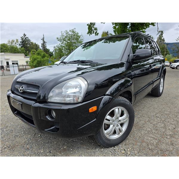 DUNCAN - 2007 HYUNDAI TUCSON BLACK 279374 KMS - D596274