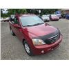 Image 6 : DUNCAN - 2007 KIA SORENTO RED 196256 KMS - KNDJC736X75757473
