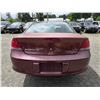 Image 11 : DUNCAN - 2001 CHRYSLER SEBRING RED 110318 KMS - D700676