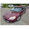 Image 2 : DUNCAN - 2001 CHRYSLER SEBRING RED 110318 KMS - D700676