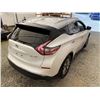 Image 16 : PARKSVILLE - 2016 NISSAN MURANO WHITE 205720 KMS - J142022