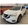 Image 3 : PARKSVILLE - 2016 NISSAN MURANO WHITE 205720 KMS - J142022
