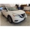 Image 9 : PARKSVILLE - 2016 NISSAN MURANO WHITE 205720 KMS - J142022