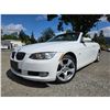 Image 1 : DUNCAN - 2008 BMW 328I WHITE 107660 KMS - D152948