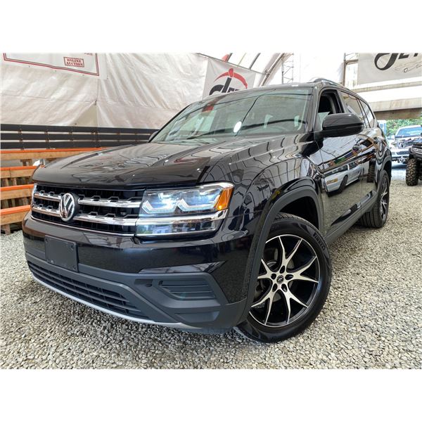 PARKSVILLE - 2018 VOLKSWAGEN ATLAS BLACK 170997 KMS - D505427