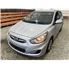 Image 3 : PARKSVILLE - 2012 HYUNDAI ACCENT GREY 216634 KMS - B056279