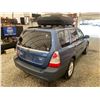 Image 15 : PARKSVILLE - 2007 SUBARU FORESTER BLUE 254912 KMS - P725790