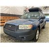 Image 2 : PARKSVILLE - 2007 SUBARU FORESTER BLUE 254912 KMS - P725790