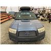 Image 6 : PARKSVILLE - 2007 SUBARU FORESTER BLUE 254912 KMS - P725790