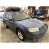 Image 9 : PARKSVILLE - 2007 SUBARU FORESTER BLUE 254912 KMS - P725790