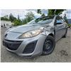 Image 1 : DUNCAN - 2011 MAZDA MAZDA3 SILVER 320483 KMS - D427604