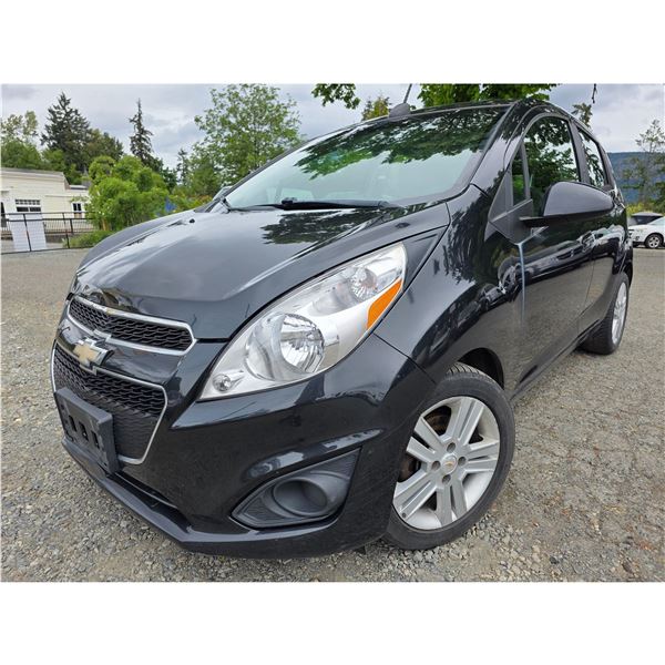 DUNCAN - 2015 CHEVROLET SPARK BLACK  193059 KMS - J771639B