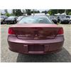Image 11 : DUNCAN - 2001 CHRYSLER SEBRING RED 110318 KMS - D700676