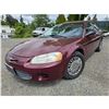 Image 1 : DUNCAN - 2001 CHRYSLER SEBRING RED 110318 KMS - D700676