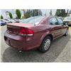 Image 9 : DUNCAN - 2001 CHRYSLER SEBRING RED 110318 KMS - D700676
