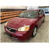 Image 3 : PARKSVILLE - 2006 CHEVROLET MALIBU RED 239460 KMS - D143303A